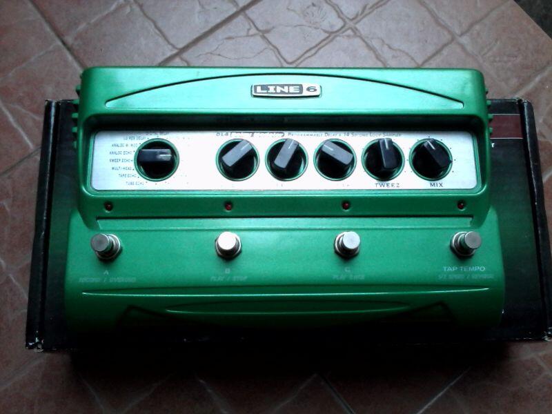 Jual Efek Gitar ( Ibanez ts 808, mxr distortion +, line 6 DL4, mxr micro amp )