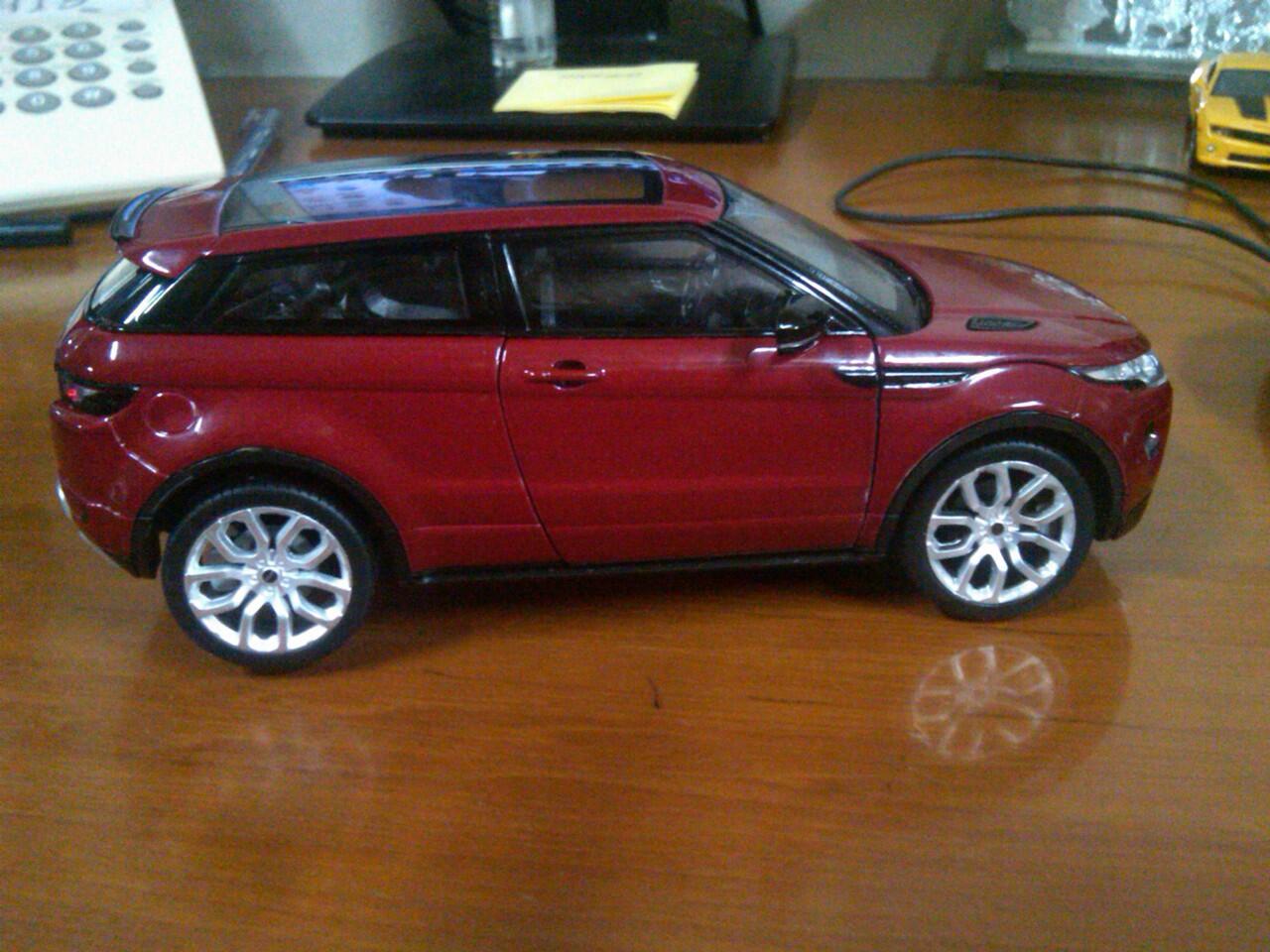 Terjual DIECAST MOBIL RANGE ROVER EVOQUE KASKUS