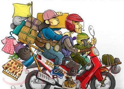 Mudik Bareng pake motor 2014 jakarta-padang