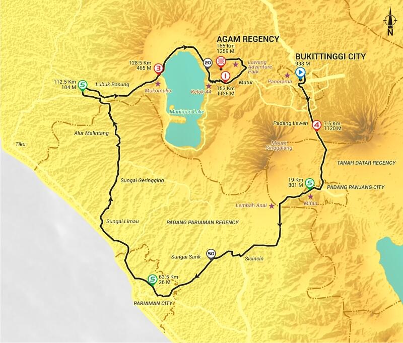 Tour de Singkarak 2014 - Berlomba dan Menjelajahi Keindahan Sumatera Barat