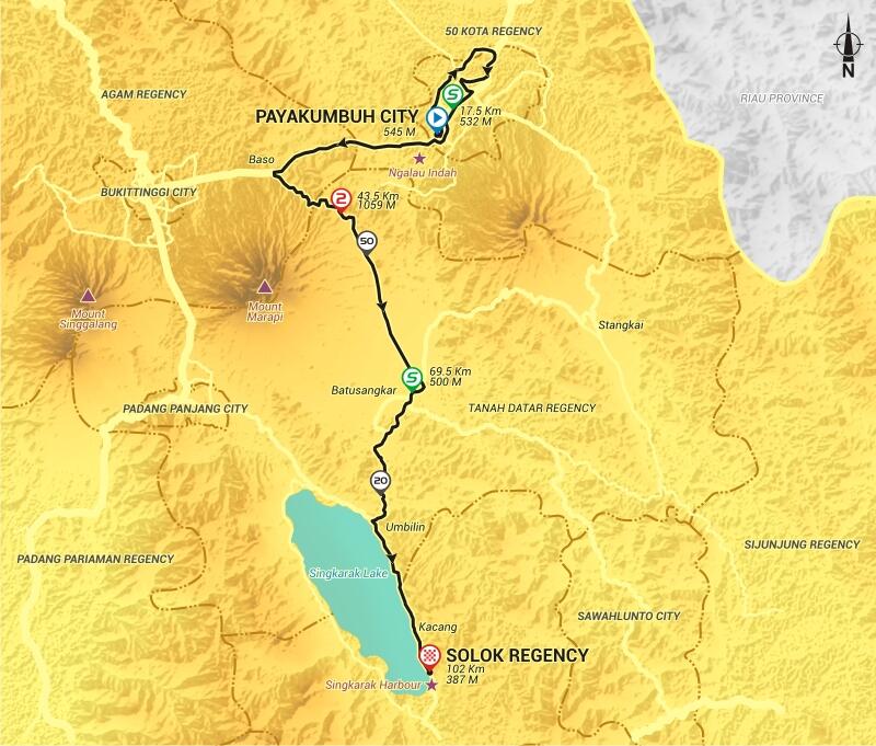 Tour de Singkarak 2014 - Berlomba dan Menjelajahi Keindahan Sumatera Barat