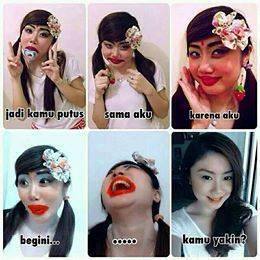 Kumpulan Meme &quot;Jadi Kamu Mutusin Aku ?&quot; New !