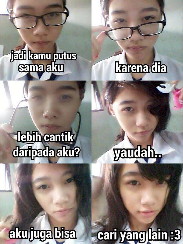 Kumpulan Meme &quot;Jadi Kamu Mutusin Aku ?&quot; New !