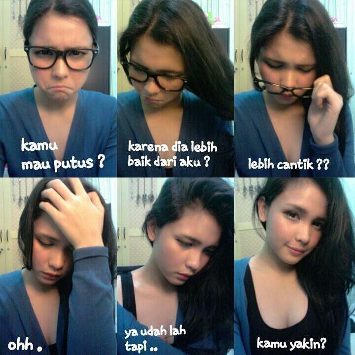 Kumpulan Meme &quot;Jadi Kamu Mutusin Aku ?&quot; New !