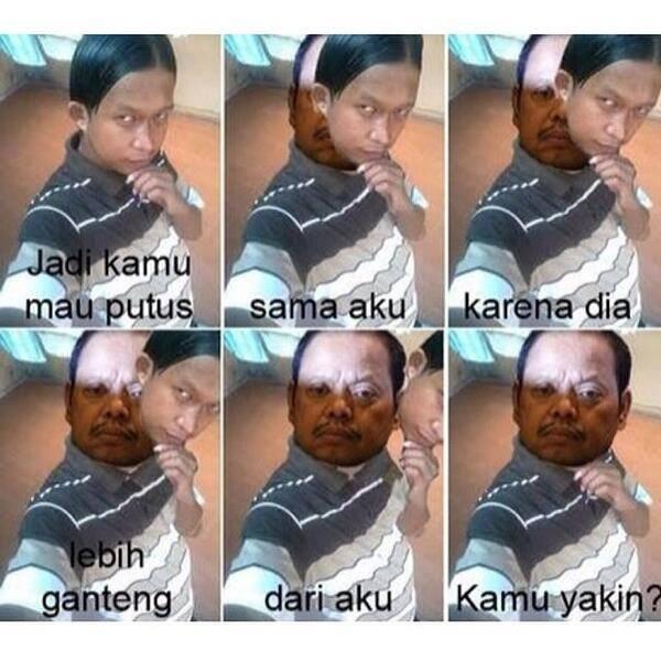 Kumpulan Meme &quot;Jadi Kamu Mutusin Aku ?&quot; New !