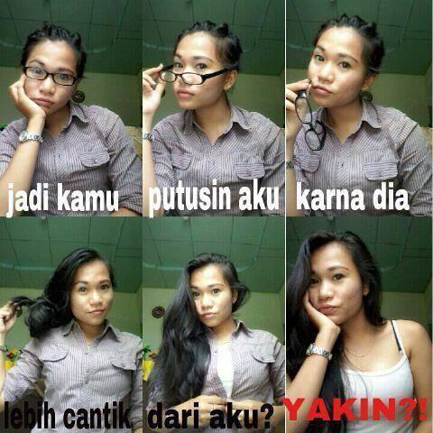 Kumpulan Meme &quot;Jadi Kamu Mutusin Aku ?&quot; New !