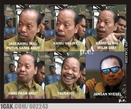 Kumpulan Meme &quot;Jadi Kamu Mutusin Aku ?&quot;