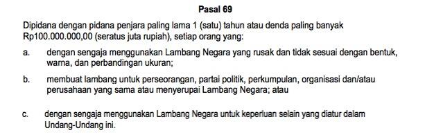 Baru Calon udah melanggar Hukum!!!