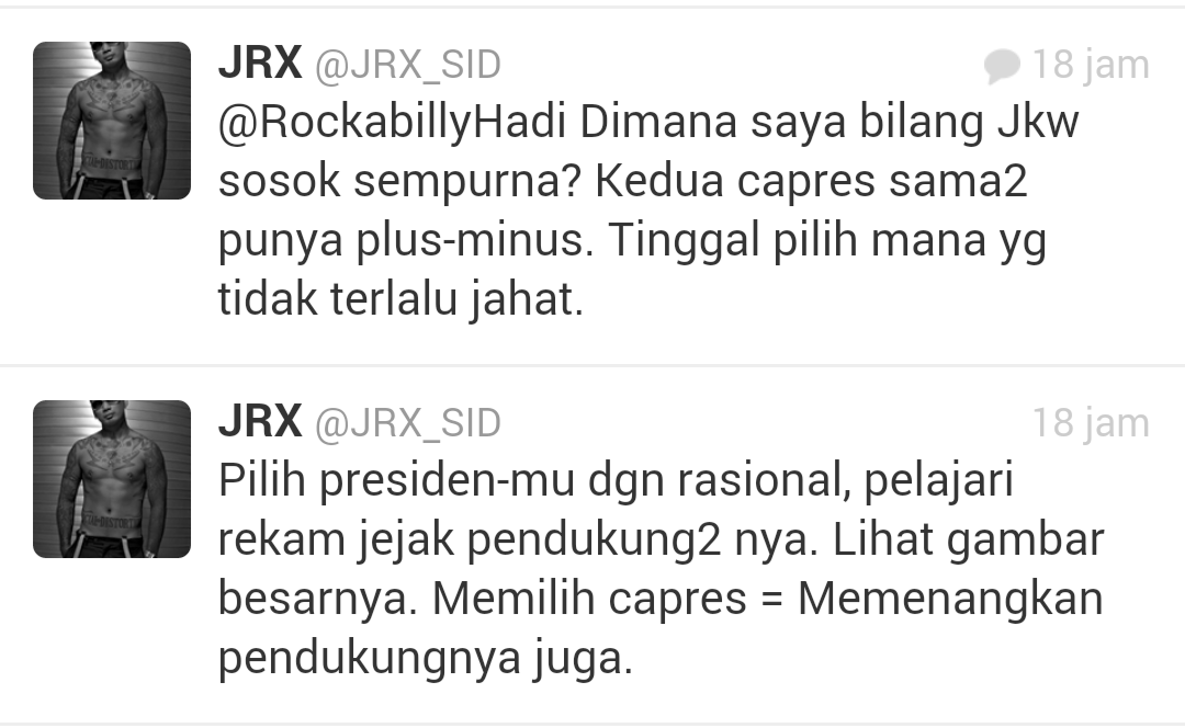 cara pilih presiden