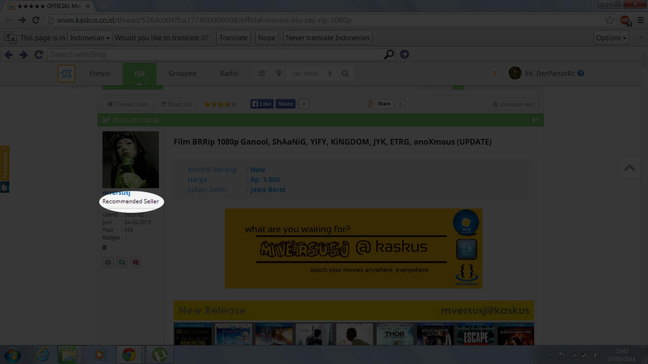 Kumpulan Feedback & Testimonial NONTONSHOP