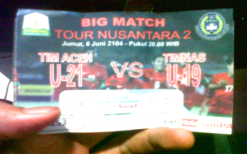 &#91;PIC&#93; Perjuangan ane Nonton Bola, Punya tiket tapi rasa gratis. :ngakaks