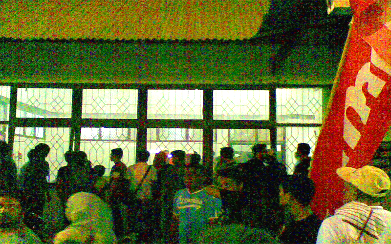 &#91;PIC&#93; Perjuangan ane Nonton Bola, Punya tiket tapi rasa gratis. :ngakaks