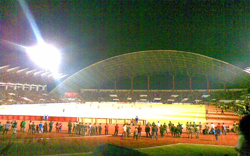 &#91;PIC&#93; Perjuangan ane Nonton Bola, Punya tiket tapi rasa gratis. :ngakaks