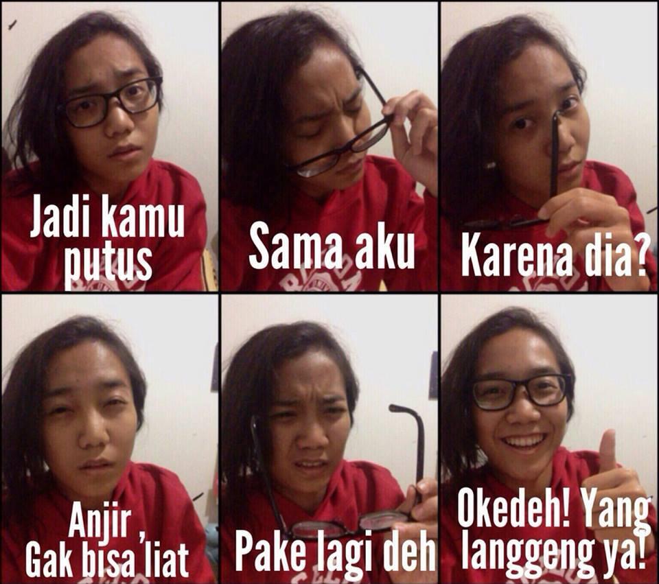 Saat Pacar Jadi Cakep Pas Jadi Mantan (MEME) 