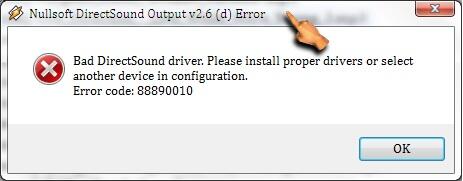&#91;HELP&#93; baddirect sound driver 88890010 LAPTOP ASUS