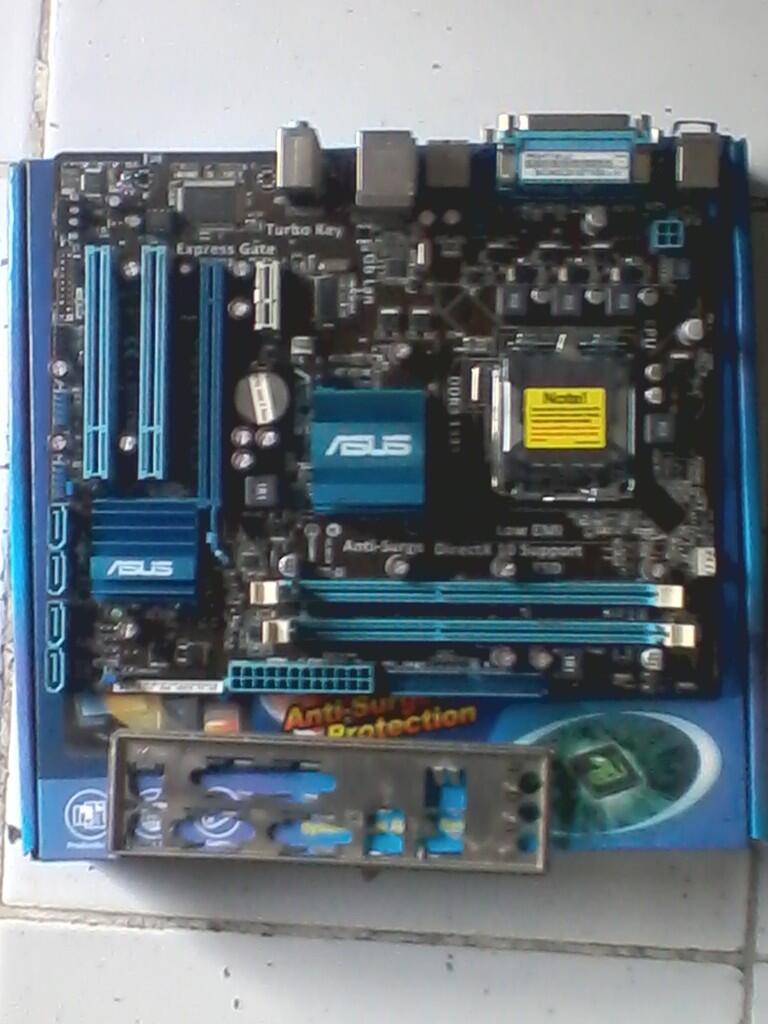 ASUS G41T MLX DDR3 SOCKET LGA775 KOMPLIT BOX HARGA AJIB GAN...