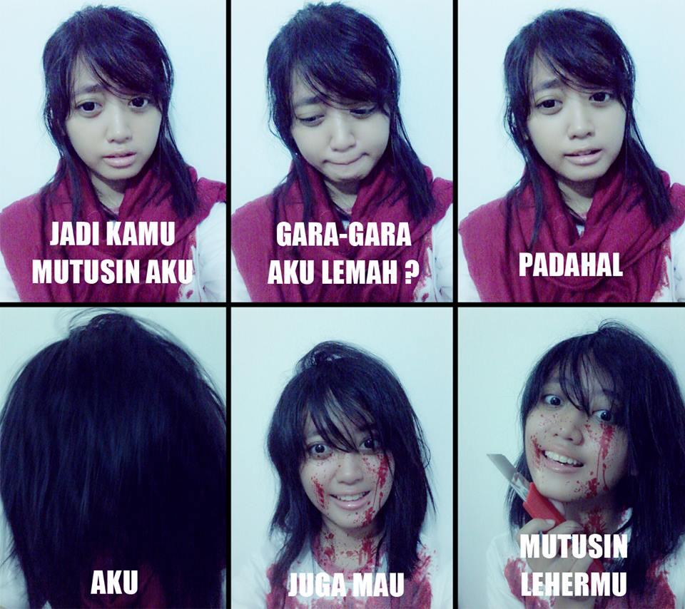 Kumpulan Meme &quot;Jadi Kamu Mutusin Aku ?&quot; New !