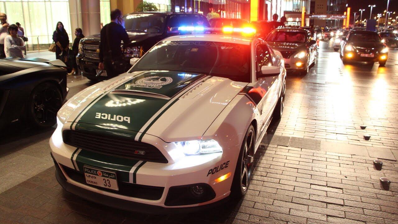 Inilah Mobil Sports Yang Dipakai Polisi Dubai Untuk Patroli