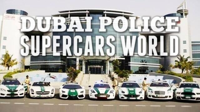Inilah Mobil Sports Yang Dipakai Polisi Dubai Untuk Patroli