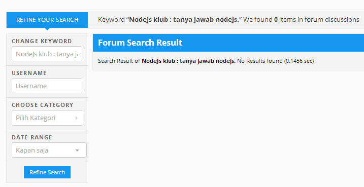 NodeJs klub : tanya jawab nodejs.