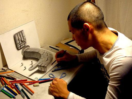 WOW..!! KARYA LUKIS SENIMAN JEPANG YANG MENAKJUBKAN SEPERTI HIDUP