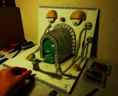 WOW..!! KARYA LUKIS SENIMAN JEPANG YANG MENAKJUBKAN SEPERTI HIDUP