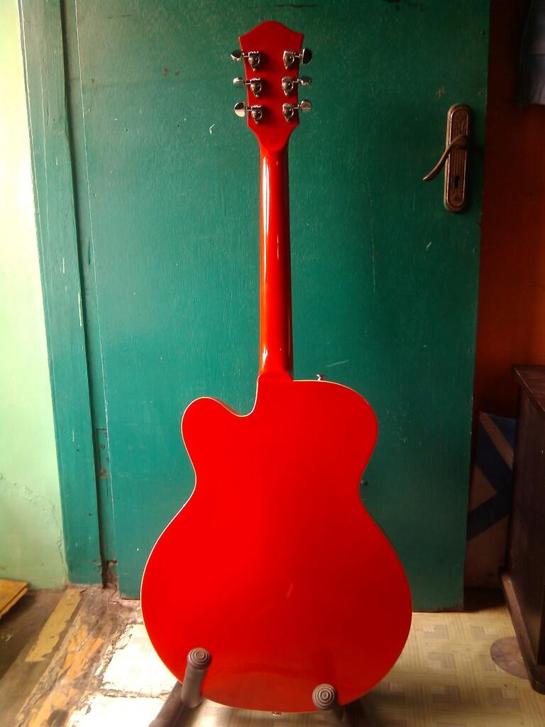 Gitar Elektrik Langka Gretsch Merah Bandung