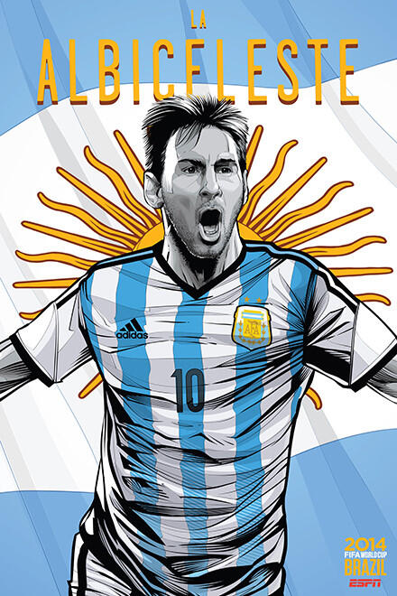 32 poster tim FIFA 2014 yang super keren