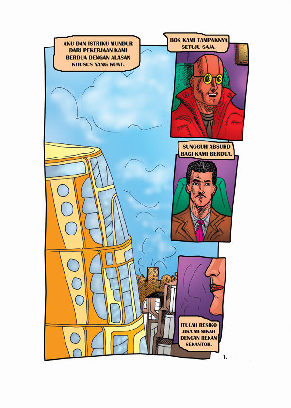 Komik pendek gratis full colour