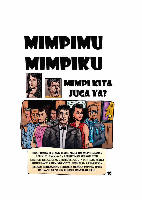Komik pendek gratis full colour