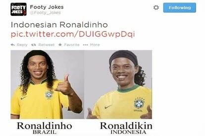 Wow... Ada Apa Ini? Ronaldinho KW Asal Indonesia Jadi Terkenal di Media Asing