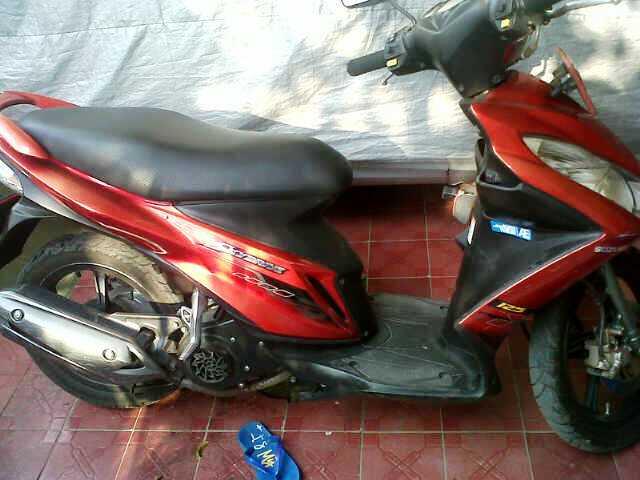 suzuki skywave 125 merah 2009