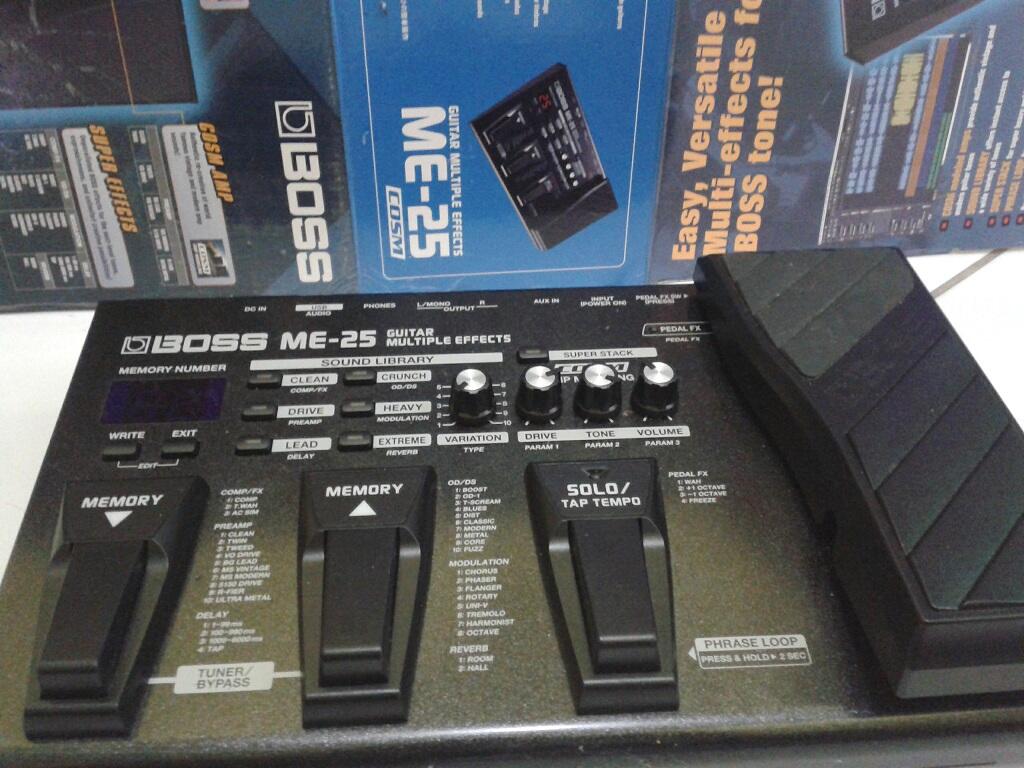 JUAL Efek Gitar BOSS ME 25 COSM