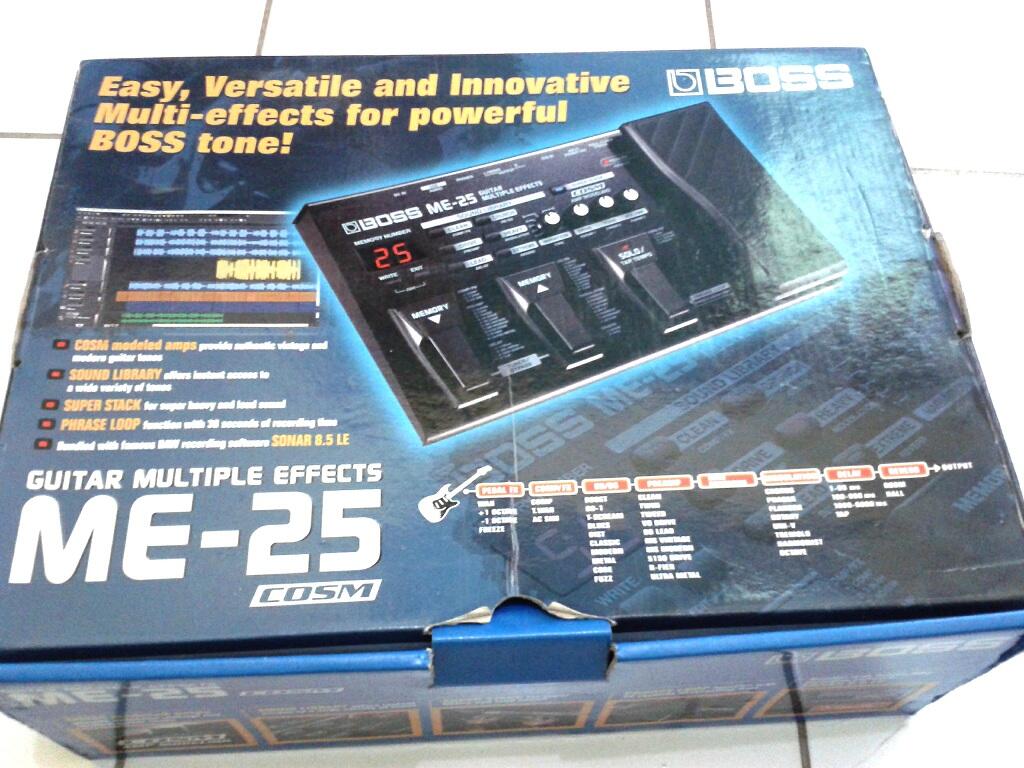 JUAL Efek Gitar BOSS ME 25 COSM