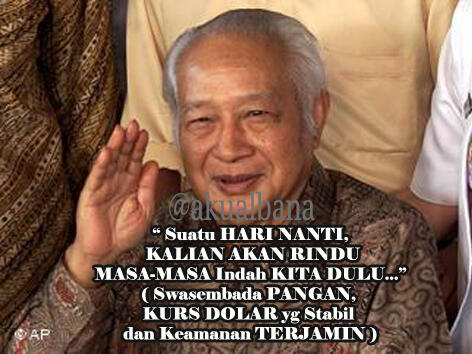 Indahnya zaman soeharto !!!