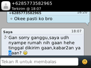 ya allah 230K aja mau jadi ajang penipuan,msk gan banyak hikmahnya. untuk rizkyjonas