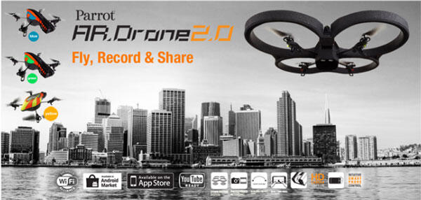 Review Parrot AR Drone 2.0 quadricopter