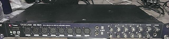 TASCAM US-1641 USB 2.0 Audio/MIDI Computer Interface untuk recording