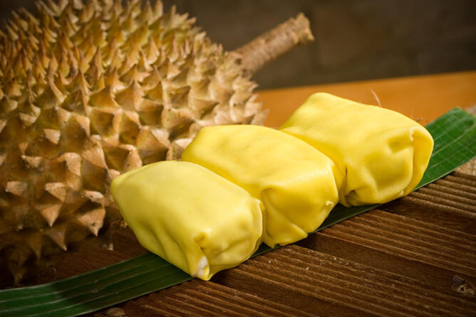 Lezatnya Pancake Durian Medan Asoy Dah !!! 
