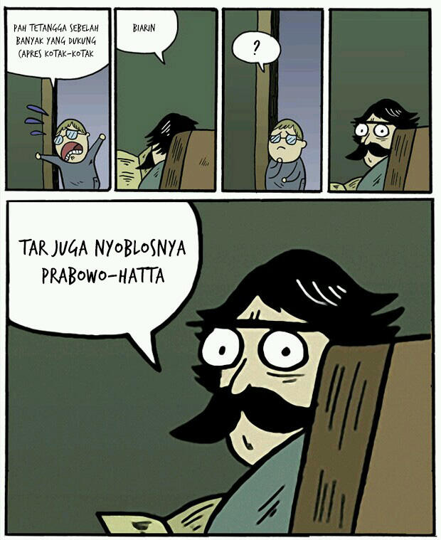 Sentilan-Sentilun Meme Jokowi VS Prabowo