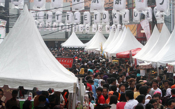 Festival JEPANG di-BLOK M Jakarta tahunan GAGAL karna APARAT PREMAN PUNGLI BESAR