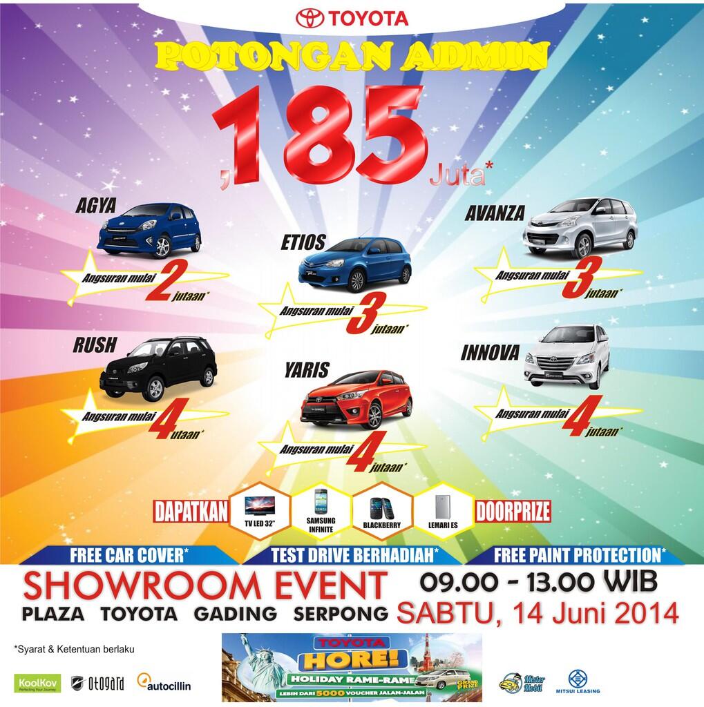 PLAZA TOYOTA THE BIGGEST PROMO !! SHOWROOM EVENT....