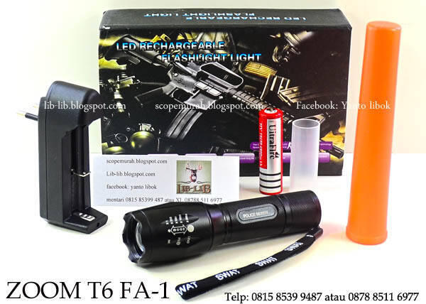 senter senapan angin bisa di zoom adjusttable focus