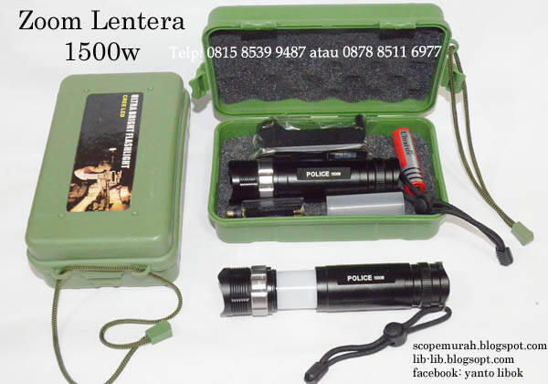 senter senapan angin bisa di zoom adjusttable focus