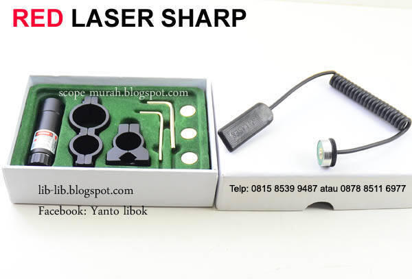 laser sharp innova Bonus mounting senter senapan angin