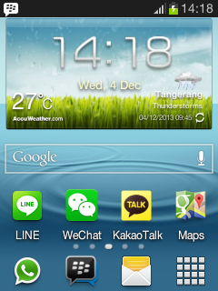 FS: Samsung Galaxy Ch@t GT-B5330 Ex. Garansi