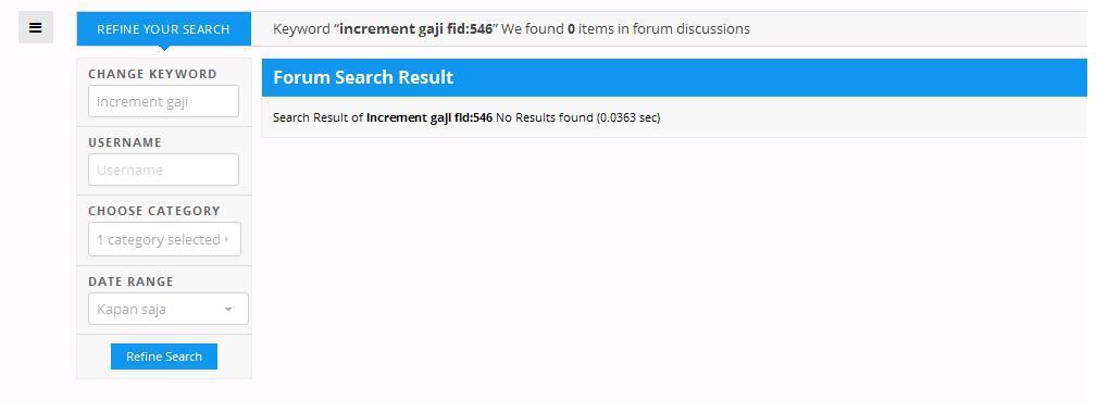 Increment / Kenaikan Gaji di Perusahaan