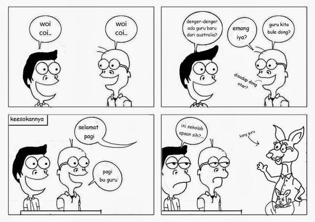 Komik lumayan lucu, dapet dari si mbah