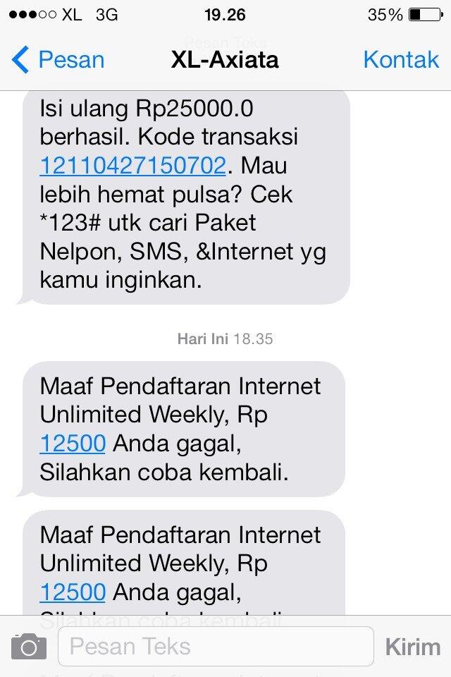 Kepada PT. XL Axiata