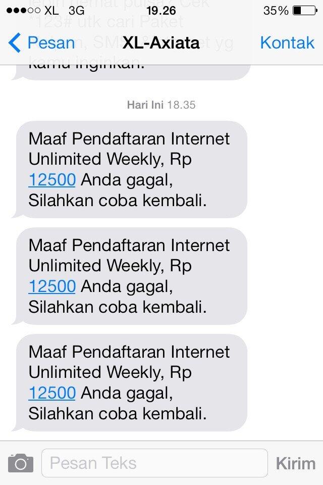 Kepada PT. XL Axiata